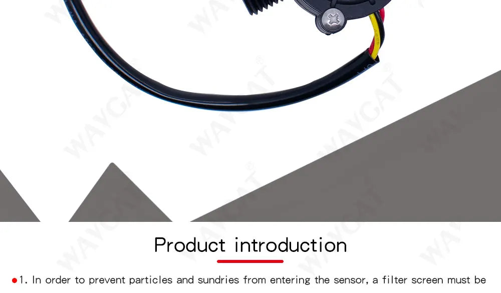 Water Flow Sensor Flowmeter Hall Flow Sensor Water Control 1-30L/min