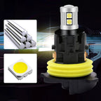 Lamp for Peugeot 3008 5008 2Pcs/Set 3030 9SMD White/Amber PH24W Canbus DRL for Citroen C5 MK2 Car LED Daytime Running Light