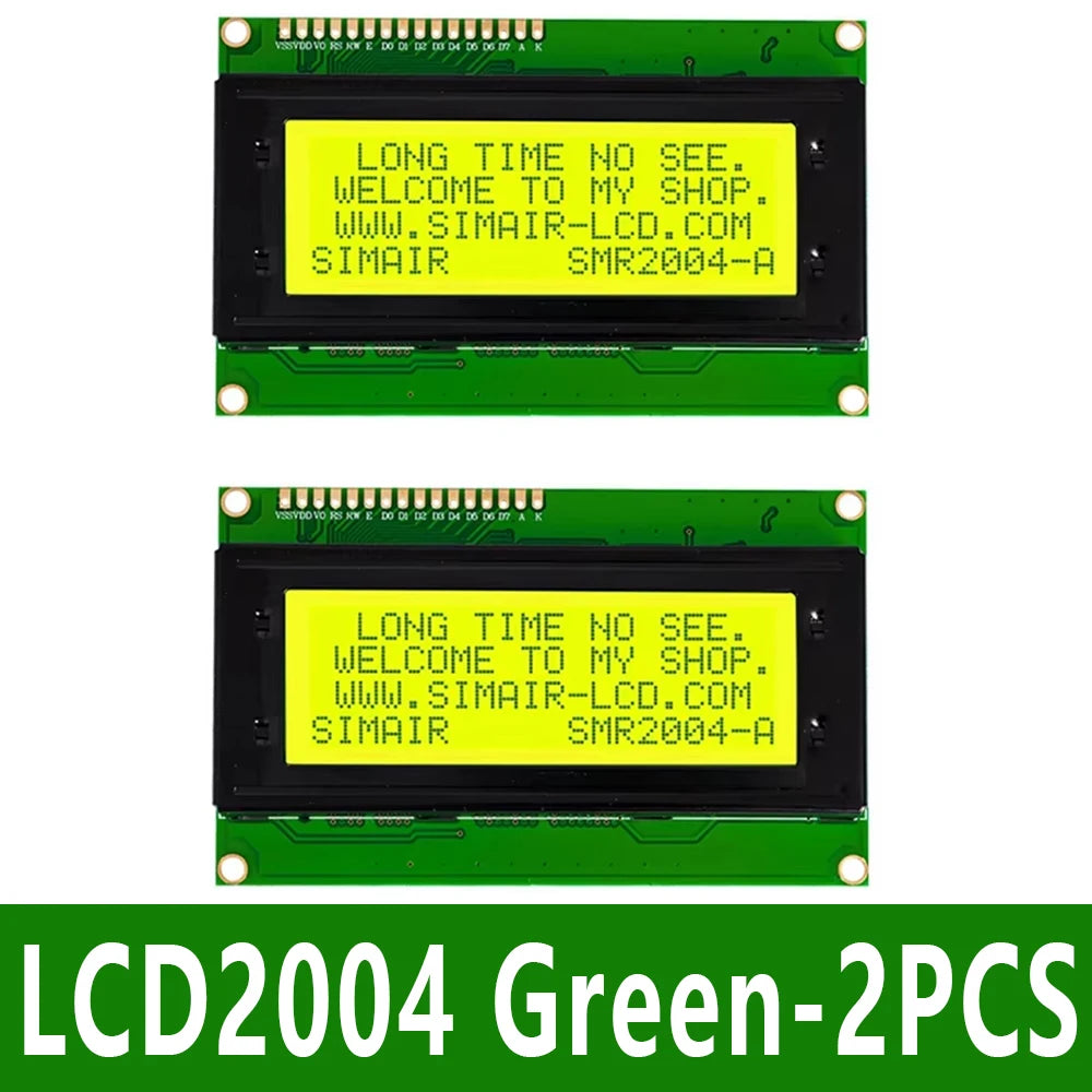 1~5PCS LCD Board 2004 20*4 LCD 20X4 5V Blue/Green screen LCD2004 display LCD module LCD 2004