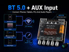 DC 12V-24V Audio Receiver Power Amplifier Module HiFi Chips SZM-TB21H TPA3116D2 Bluetooth Car Audio Speakers Amplifier Board