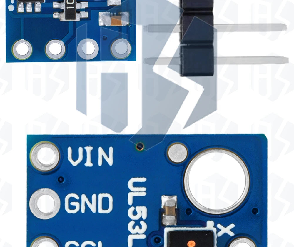 1~5PCS VL53L0X Time-of-Flight (ToF) Laser Ranging Sensor Breakout 940nm GY-VL53L0XV2 Laser Distance Module I2C IIC 3.3V/5V