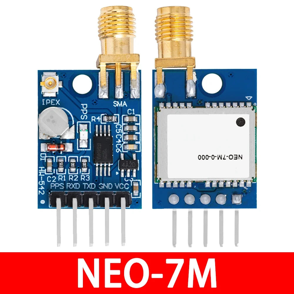 Neo-6m Neo-7m Double Sided Gps Mini Module Neo-m8n Satellite Positioning Microcontroller Scm Mcu Development Board For Arduino
