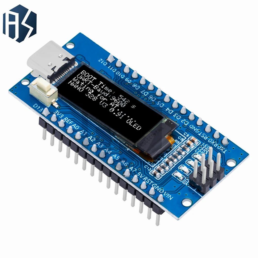 Nano V3.0 Development Board ATmega328P CH340C 0.91''white  OLED Display 128*32 For Arduino Nano V3.0 MINI USB