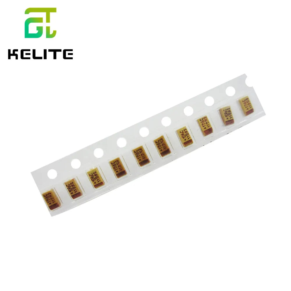 100pcs-1000pcs 16V 10UF A 3216 10uF/16V SMT-A 3216-18 Chip Tantalum capacitor C106 SMD 16V 10UF