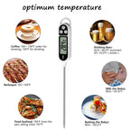 Probe Type Food Thermometer Kitchen Digital Thermometer For Meat Milk Cooking Food BBQ TP300 Electronic Temperature Gauge Tool