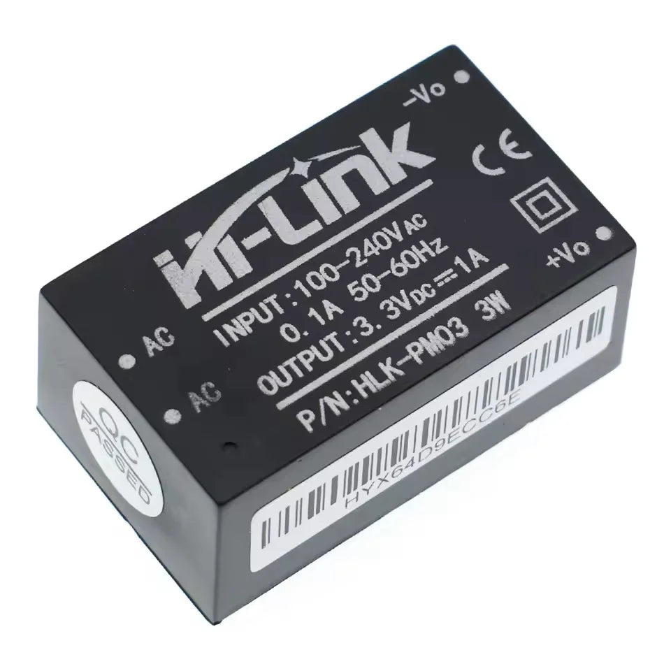 HLK-PM01 HLK-PM03 HLK-PM12 AC-DC 220V to 5V/3.3V/12V Mini Power Supply Module Intelligent Household Switch HLK-5M05 5M03 5M12