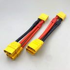 XT60 XT90 T Plug Parallel Battery Connector Male/Female Double Extension Cable Y-Divider/RC Battery Motor3-Way 10AWG 12AWG 14AWG
