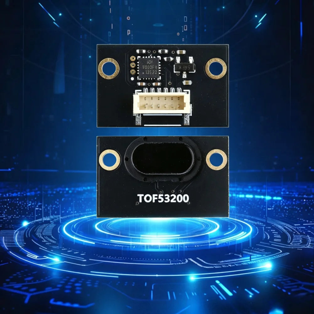2M 4M Ranging TOF53200 TOF53400 Laser Infrared Distance Sensor Module Serial Port IIC Modbus-RTU Built-in MCU VL53L0X VL53L1X