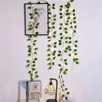 2M 20 LED Green Leaf String Light Garden Lights New Year Decorations String Lamp Wedding Thanksgiving Christmas Decoration