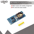 LIZAO PCF8563 PCF8563T IIC Real Time Clock RTC Module, 8563 Timing Board Better than DS3231 AT24C32, Without Battery