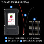 LILYGO® T-Display T-PicoC3 ESP32 ESP32-C3 RP2040 Raspberry Pi Module 1.14 inch LCD IPS HD Screen Development Board With Shell