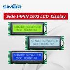 16x2 Character LCD Module 5V STN Gray Transflective 6800 Parallel Interface Russian Font Display 1602-DB