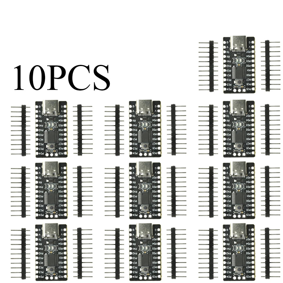 1-10PCS CH32V003F4P6 Core Board Development Board CH32V003 Microcontroller Module RISC-V Processor TYPE-C Interface
