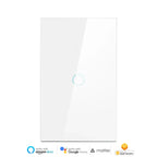 Melery Matter over WiFi Smart Light Wall Switch Touch Sensor Glass Panel Remoted Google/Apple Home Siri Alexa Homekit Smarttings