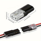 Premium Automotive Wire Connector Detachable Plug, No-Strip Quick Connect, Reliable Durable for Universal Electrical Connections
