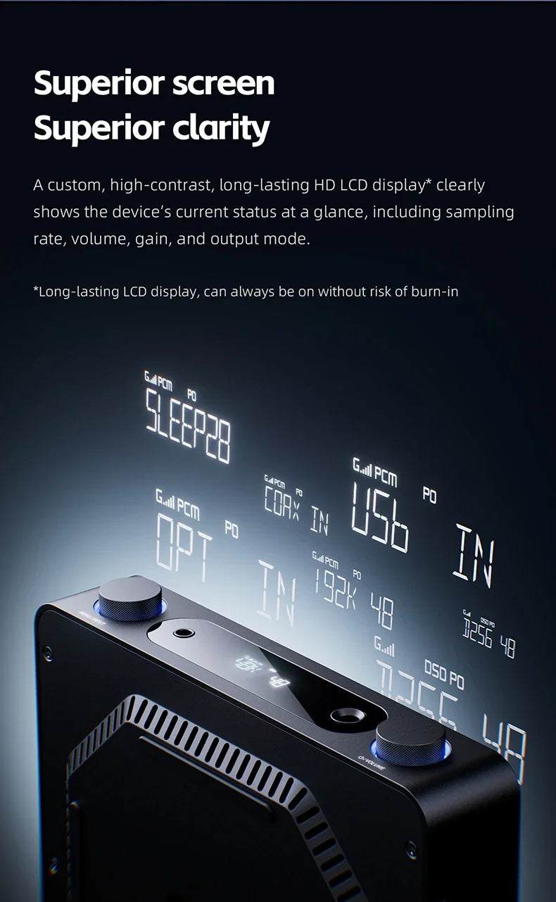 FiiO K13 R2R Desktop DAC Headphone AMP BT5.4 High-Fidelity 24Bit R2R DAC Powerful 2400mW Output LDAC Bluetooth Streamin Shanling