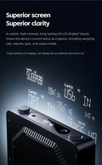 FiiO K13 R2R Desktop DAC Headphone AMP BT5.4 High-Fidelity 24Bit R2R DAC Powerful 2400mW Output LDAC Bluetooth Streamin Shanling