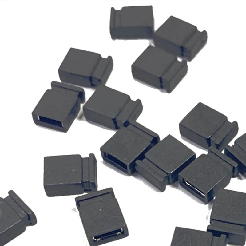 20/50pcs 1.27mm Pitch Jumper Cap/short Circuit Cap Spacing Short Type 1.27 Connector Row Stitch Short Link Jumper