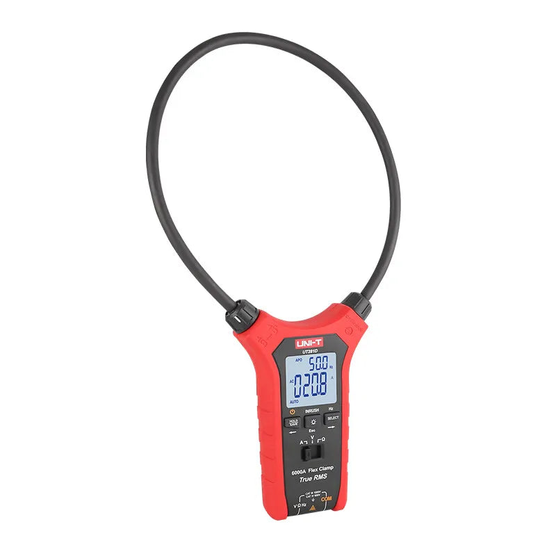 UNI-T UT281D Flexible Rogowski Coil Clamp Meter True RMS High Precision Max 6000A AC Current Measuring Instrument