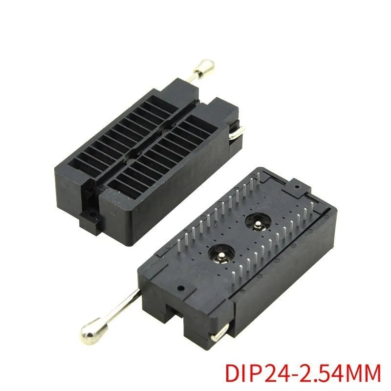 1PCS / LOT IC Locking Base Single Chip Microcomputer Chip Test Base Wide Narrow 24P 28P 32P 40P 48P
