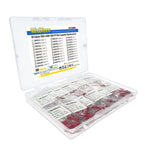 30 Values CBB Polypropylene film Capacitor Kit 100V/400V/630V 471/102/472/103/473/104/224/474 1/4.7/10/100 nF uF Total 150 Pcs