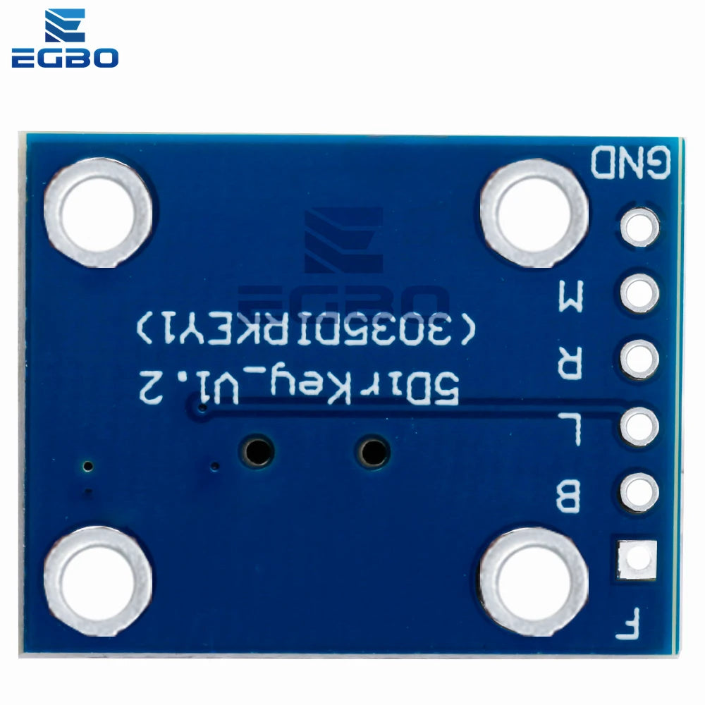 EGBO 5D Joystick & 5-Way Navigation Button Module w/Mechanical Switch for Arduino/STM32 - DIY Robotics/Game Controller Parts