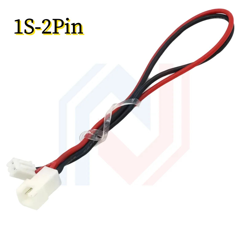 JST XH 2.54mm Pitch 2s/3s/4s/5s/6s/7s/8s 22AWG Silicone Wire Lipo Balance Wires Extension Cable Connector XH2.54 Male to Female