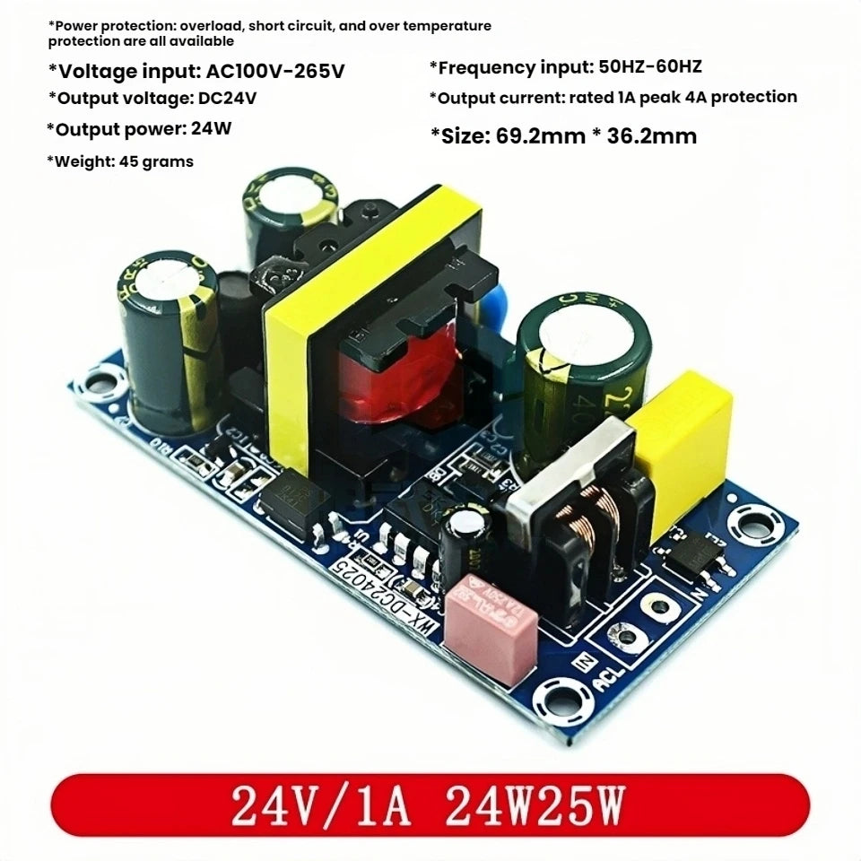 AC-DC 5V 700mA 12V 300mA 3.5W Isolated Switch Power Supply Module Buck Converter Step Down Module 220V turn 5V/12V