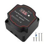 Relay VSR for Camper Charge 2 Battery Bank Car Smart Battery Isolator Voltage Sensitive Split Charge Auto Parts 12V 140A