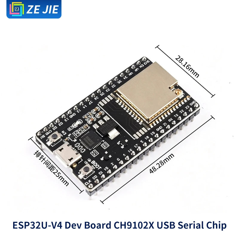 ESP32 Development Board Module, 8266 Wireless WiFi + Bluetooth, Dual-Core CPU, CH340 Chip, ESP32 Programming Socket
