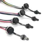 2P 4P 5pin 6Pin USB-C High Current Charging Socket with PH2.0 Nut Snap Lock Plate Type-C Female Waterproof Female Connector Jack