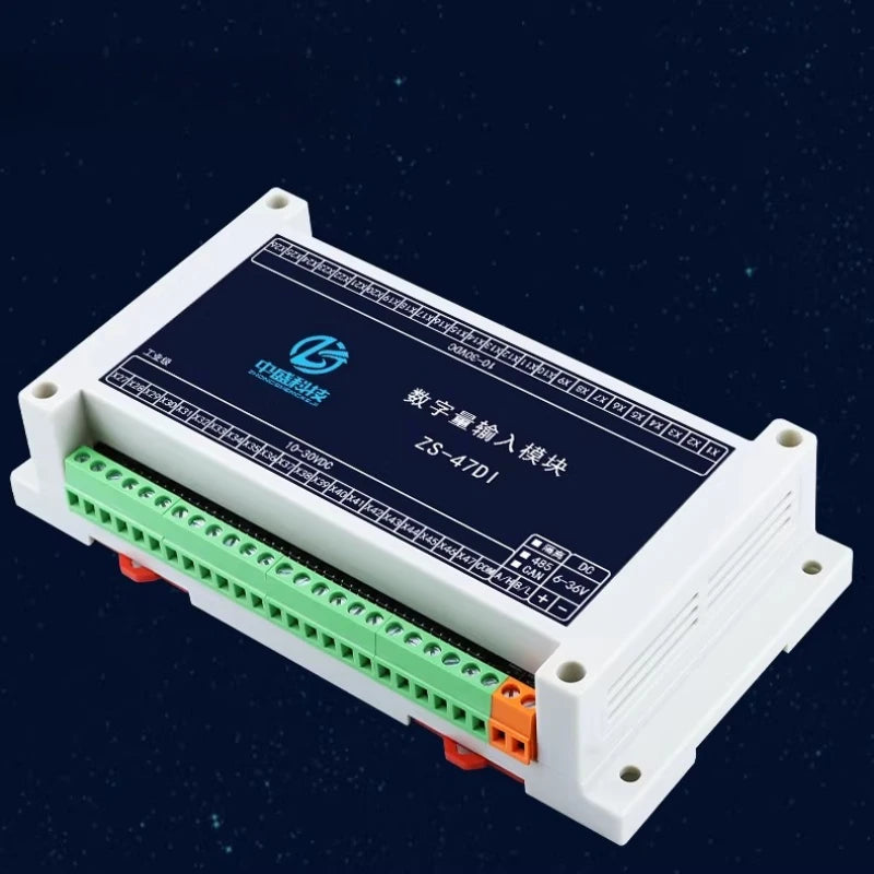 CAN WIFI Digital IO Ethernet Expansion Module Control Board RS485/232 ZS-DI-16 Isolated PNP NPN MODBUS RTU Module