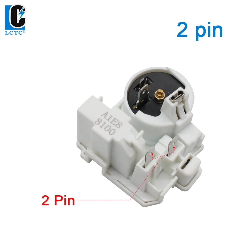 LCTC Starter Relay For Refrigerator Parts PTC Fridge Freezer Compressors Relay Overload Protector