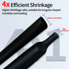 4:1 Heat Shrink Tube With Glue Thermoretractile Heat Shrinkable Tubing Dual Wall Heat Shrink Tubing 4 6 8 12 16 20 24 32mm