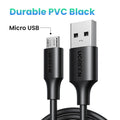 UGREEN Fast Charge Micro USB Cable for Xiaomi Redmi Note 5 Pro 4 Andriod Mobile Phone Charger Data Cable for Samsung S7 USB Cord