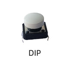 10Sets 12x12mm Momentary Tact Switch Add Plastic Caps Height 9.2mm Push Button Switch 4PIN SMT DIP PCB Mounting Button