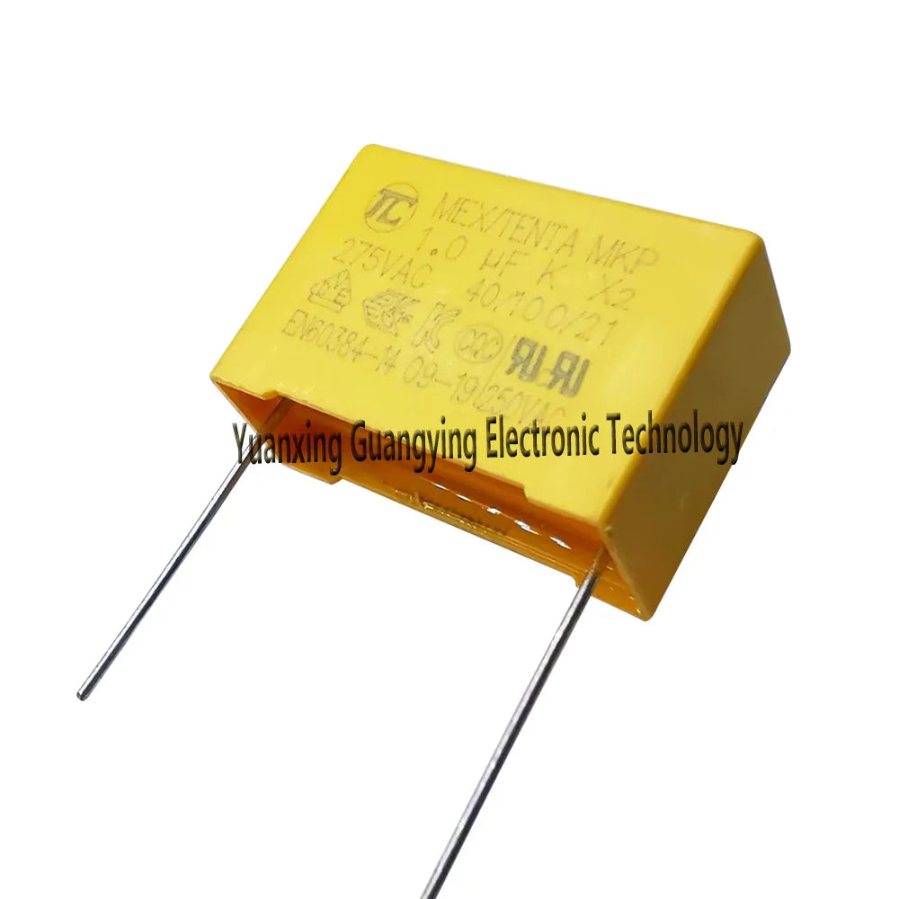 (10 pcs) 275VAC Polypropylene Film Capacitors X2 0.01 0.1 0.15 0.022 0.22 0.33 0.47 0.56 0.68 0.82 1μF 2.2μF Safety Capacitor