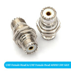 1Pcs Adapter UHF PL259 SO239 to UHF / N Male Plug & Female Jack Straight & Right Angle & Flange & T Type RF Coaxial Connector