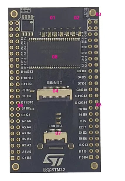 STM32H743IIT6 Development Board Core Board STM32H7 Minimum System Board Geek GUI Programming STM32