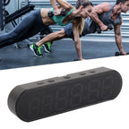 Fitness Interval Timer Portable Gym Timer Multifunctional 1000mAh USB Fitness Sports Interval Workout Timer Alarm Clock