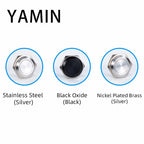 5pcs 12/16/19/22/25/30mm Ultra Short Electric Waterproof Power Reset Momentary Pressure Mini Push Button Switch Silver Black