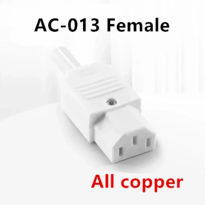 Black CE IEC320 C13 C14 AC Power Panel Socket PDU UPS Rewirable Wiring Plug Electric Battery Receptacle Docking Outlet 10A 250V