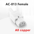 Black CE IEC320 C13 C14 AC Power Panel Socket PDU UPS Rewirable Wiring Plug Electric Battery Receptacle Docking Outlet 10A 250V