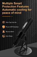 MINIWARE AirGo 140 Portable Hot Air Gun Soldering Station 140W PD USB C BGA Desoldering Rework Tool Smart Sleep Stand Kit