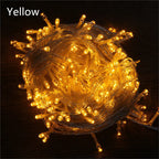 Holiday Outdoor 100 LED String Lights 10M 220V 110V Christmas Xmas Wedding Party Decorations Garland Lighting Christmas light