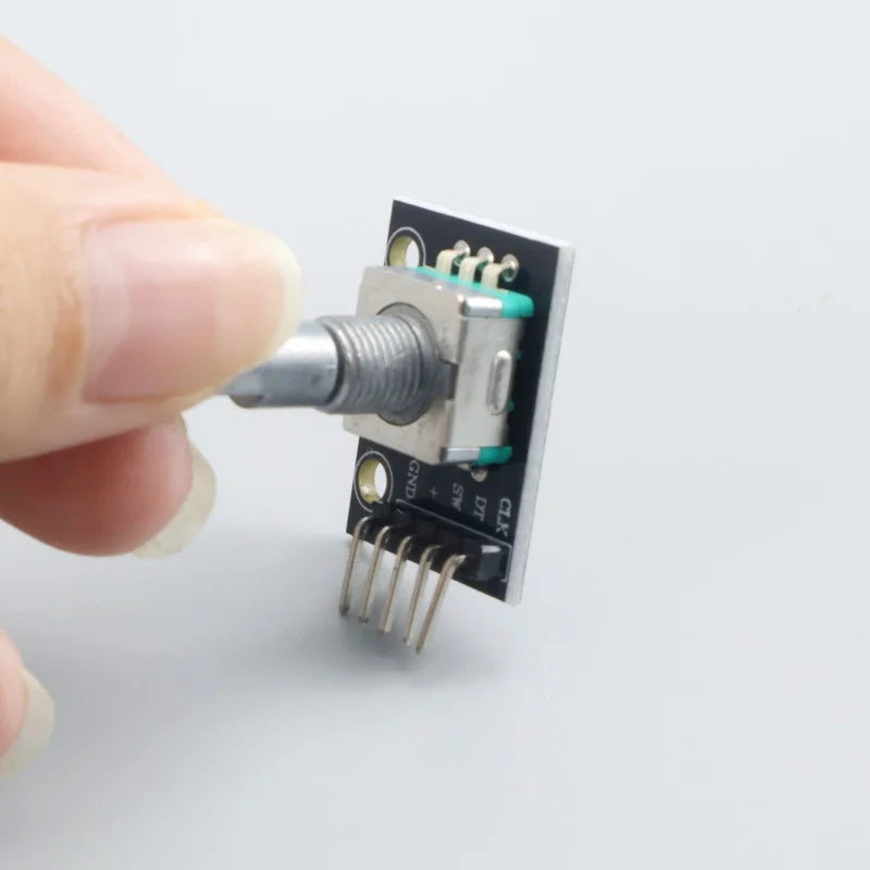 1/3 PCS KY-040 360 Degrees Rotary Encoder Module with Knob Cap 5V Brick Sensor Switch Development Board Module for R3 Board