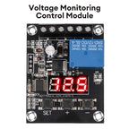DC 9V 12V 24V Voltage Detection Relay Module Circuit Monitoring Module Overvoltage Protection Discharge Monitoring Board