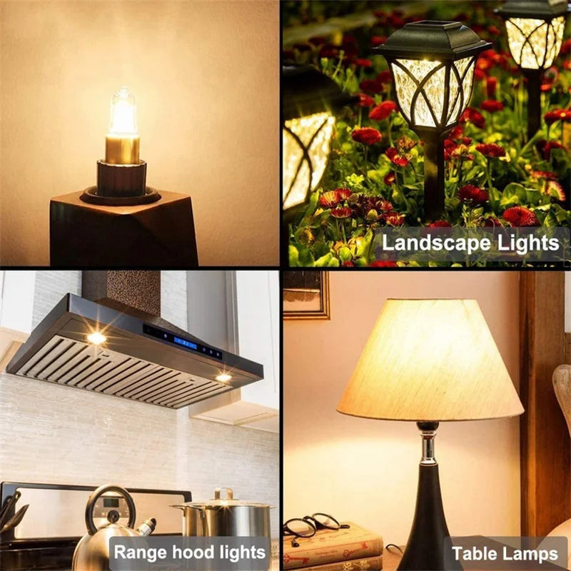 5/10/20/50PCS G4 12V 10W 20W LED Lamp Bulbs Inserted Beads Crystal Lamp Halogen Bulb Eco Halogen Light Bulbs Capsule