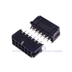 10-500 Pcs PCB Male Header Pin Vertical Through Hole 2 4 6 8 10 12 14 16 18 20 24 Circuits Molex 43045 Micro-Fit 3.0 mm Dual Row
