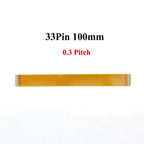 0.3mm Pitch 13 21 23 25 27 21 33 39 45 51 Pin Ffc Fpc Flexible Flat Cable Gold Plated Ribbon Cable